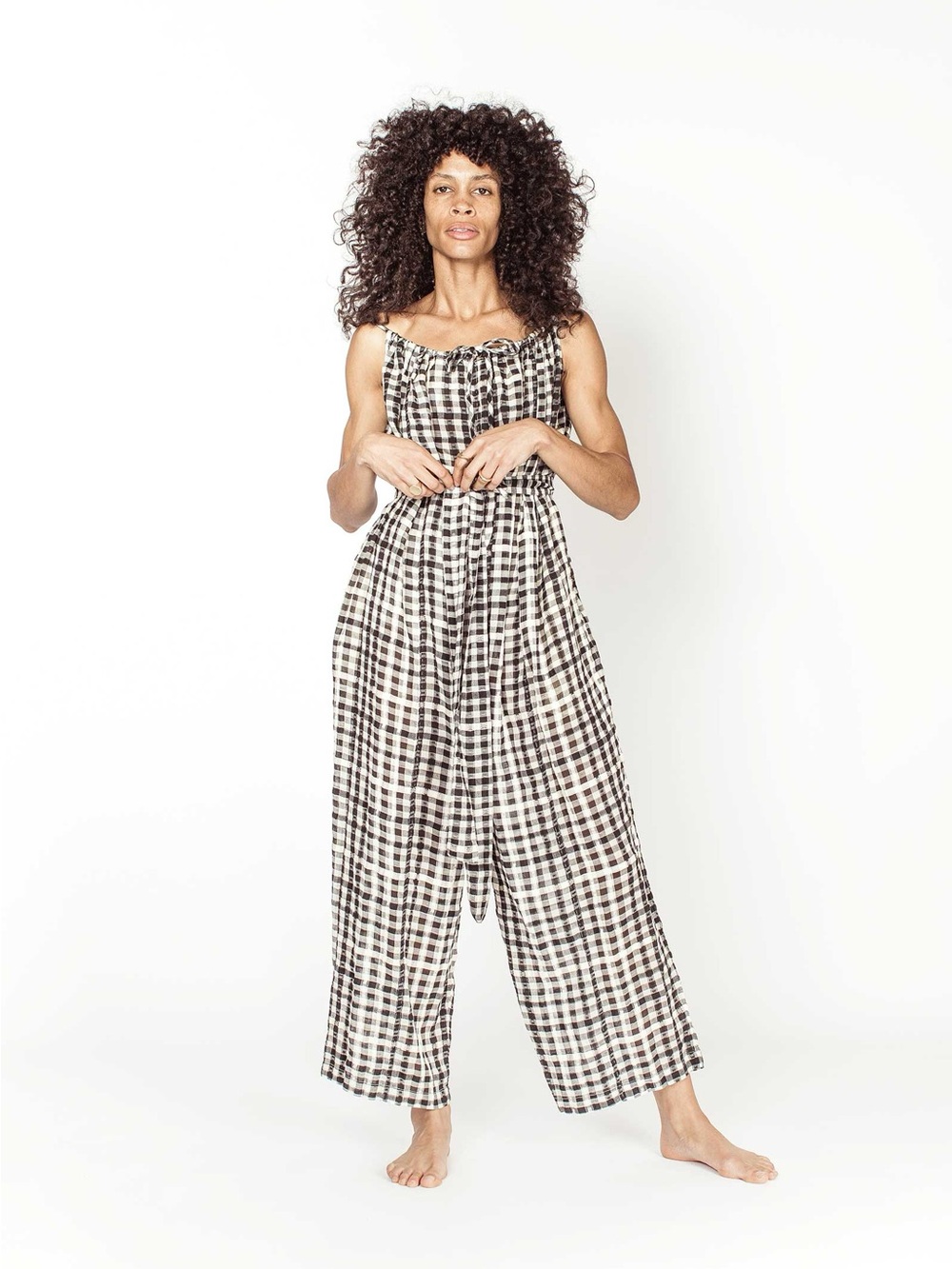 Ace & Jig Jo Jumpall Jumpsuit in Striped Jumpsuit in Jump | Large